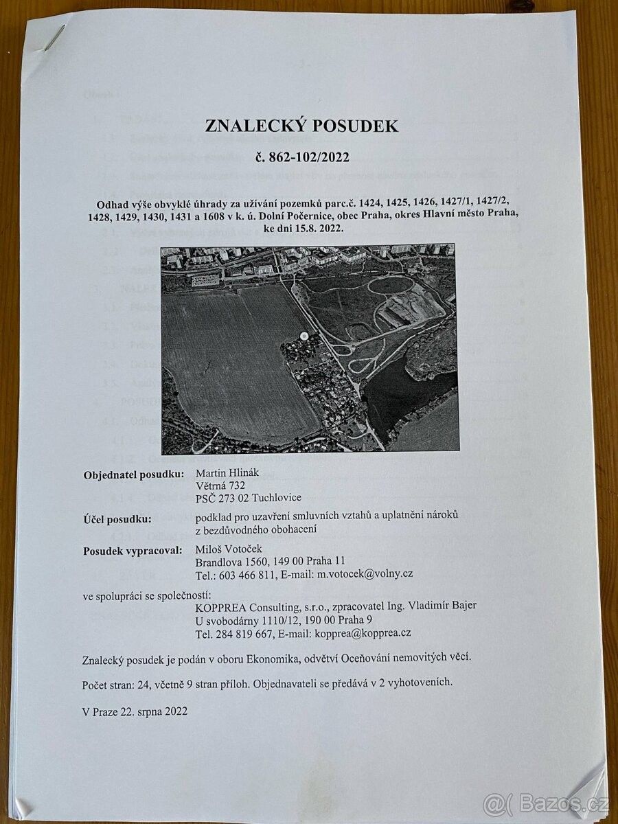 Prodej zemědělský pozemek - Tuchlovice, 273 02, 531 m²