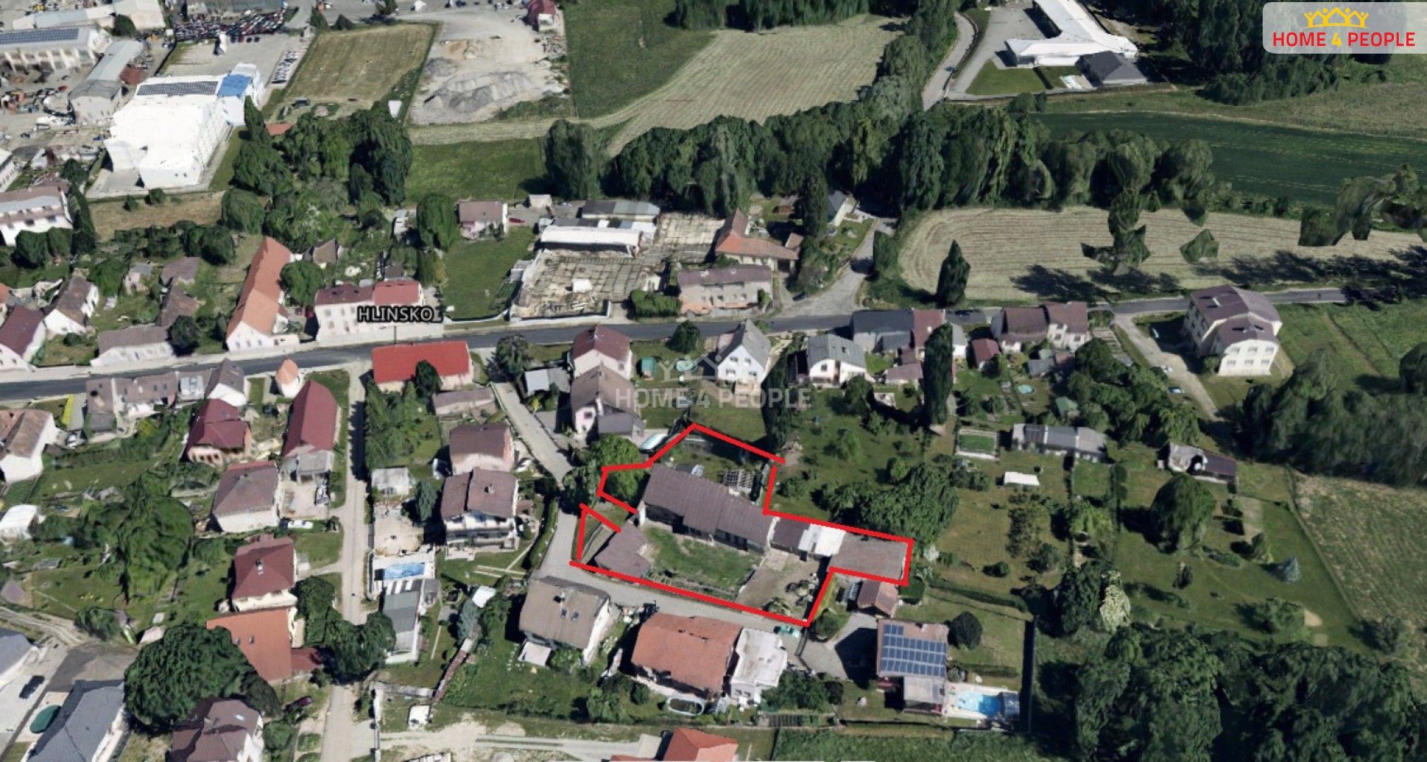 Prodej pozemek pro bydlení - Hlinsko, Rudolfov, 1 635 m²