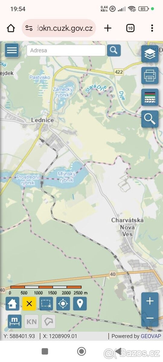 Prodej zahrada - Břeclav, 690 02, 931 m²