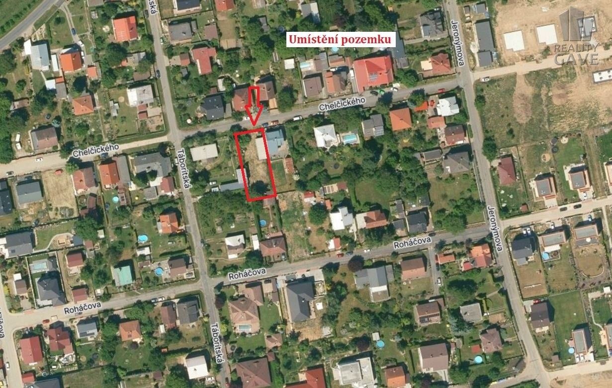 Prodej pozemek pro bydlení - Chelčického, Úvaly, 623 m²