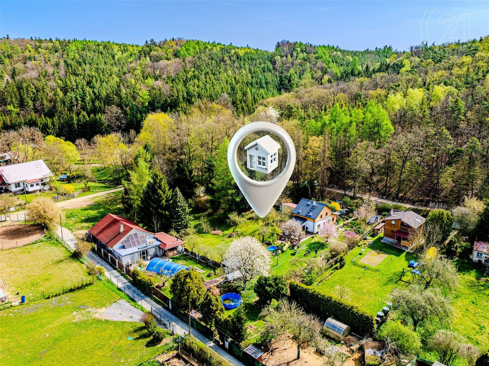 Pozemky pro bydlení, Přední Kopanina, Praha, 1 217 m²