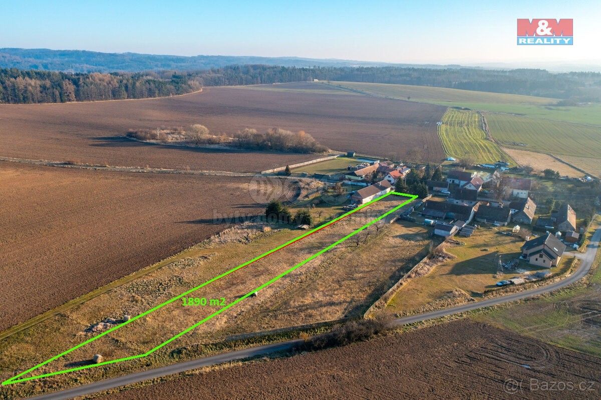 Pozemky pro bydlení, Kučeř, 398 34, 1 890 m²