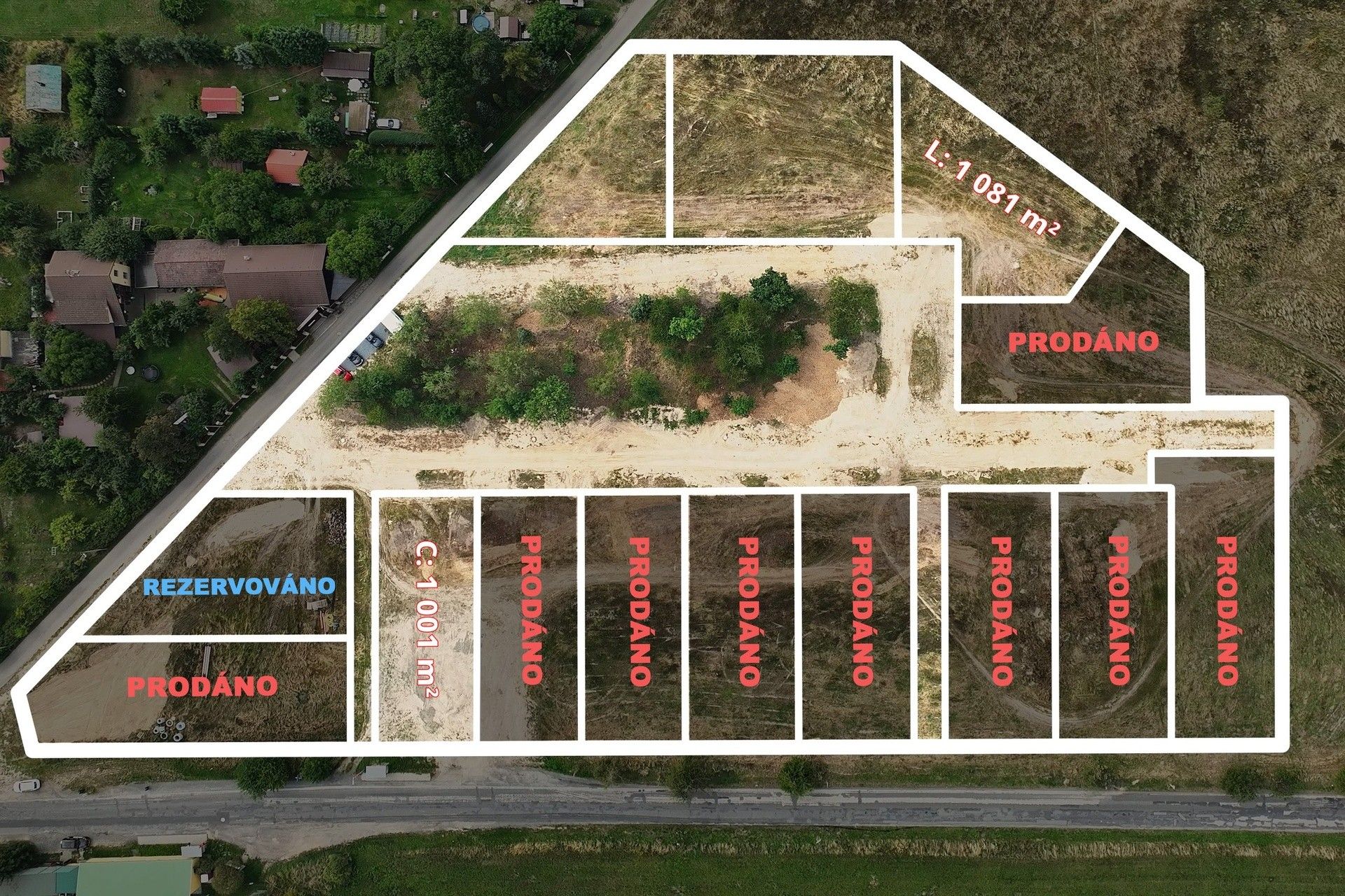 Pozemky pro bydlení, Klínec, 1 001 m²