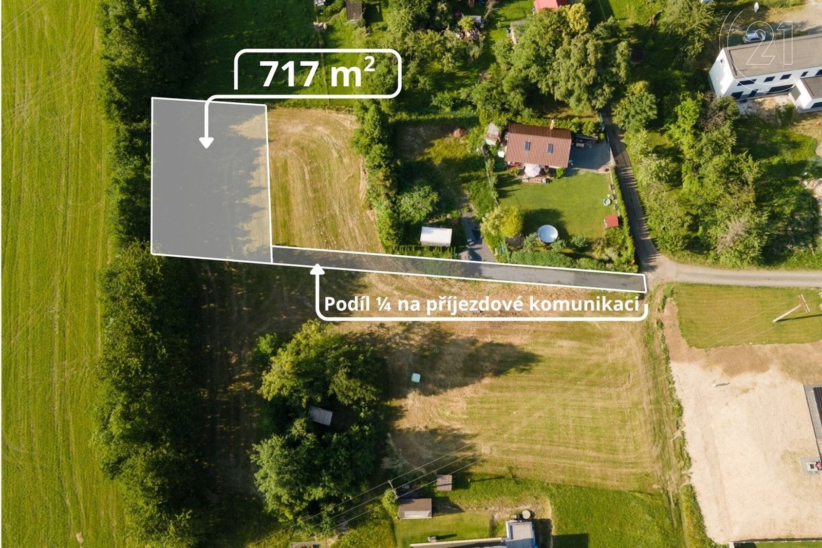 Pozemky pro bydlení, Tichá, 717 m²