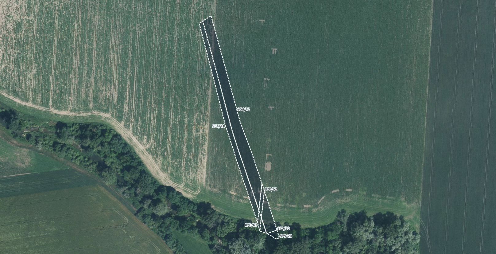 Zemědělské pozemky, Kněždub, 6 046 m²