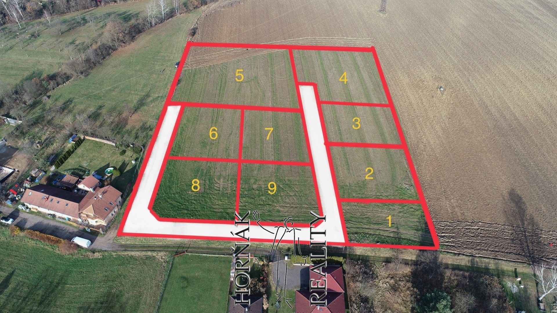Pozemky pro bydlení, Týn nad Vltavou, 892 m²