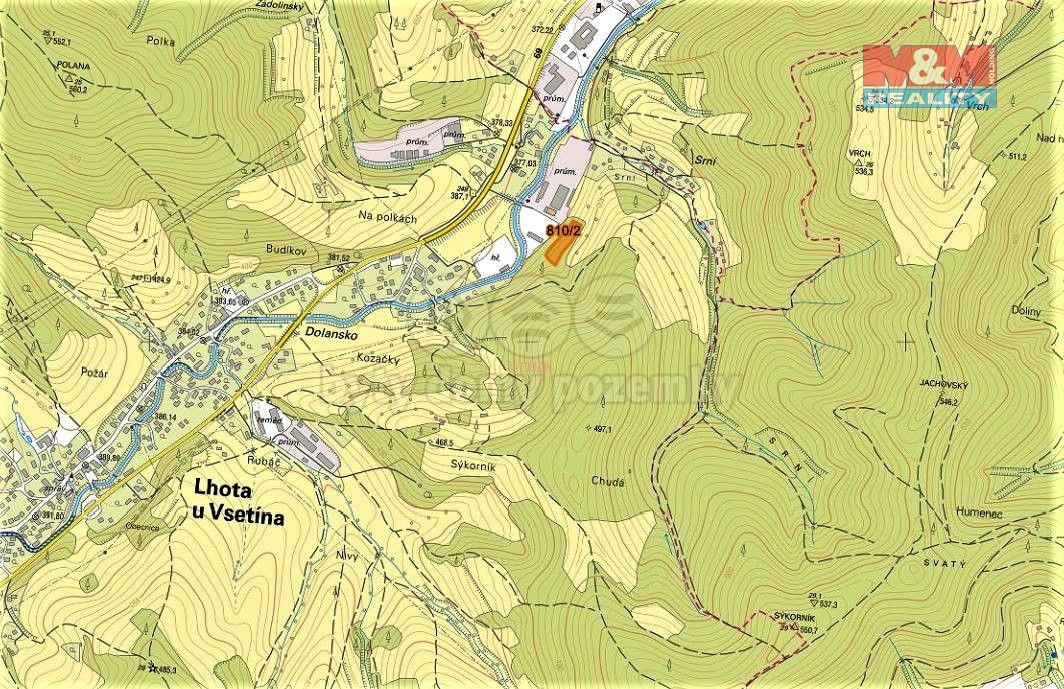 Prodej les - Vsetín, 755 01, 3 651 m²