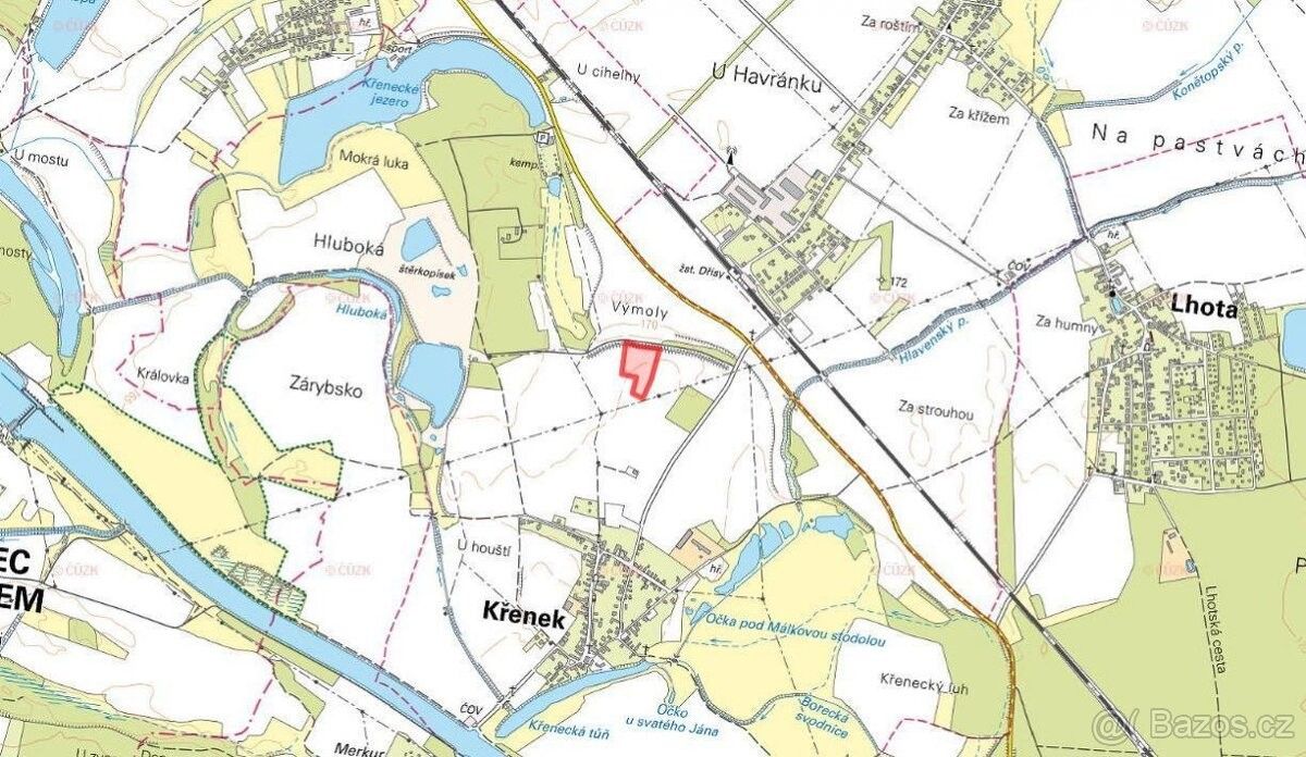 Prodej zemědělský pozemek - Dřísy, 277 14