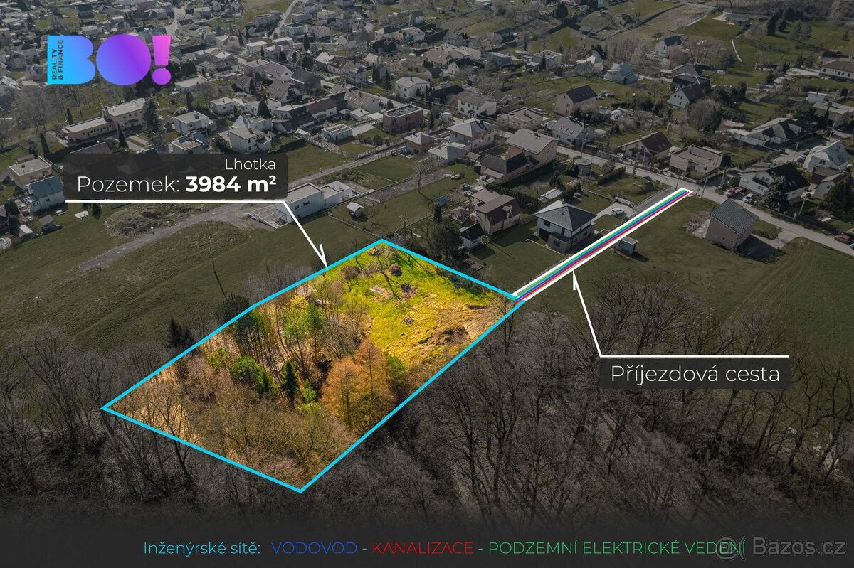 Pozemky pro bydlení, Ostrava, 720 00, 3 984 m²