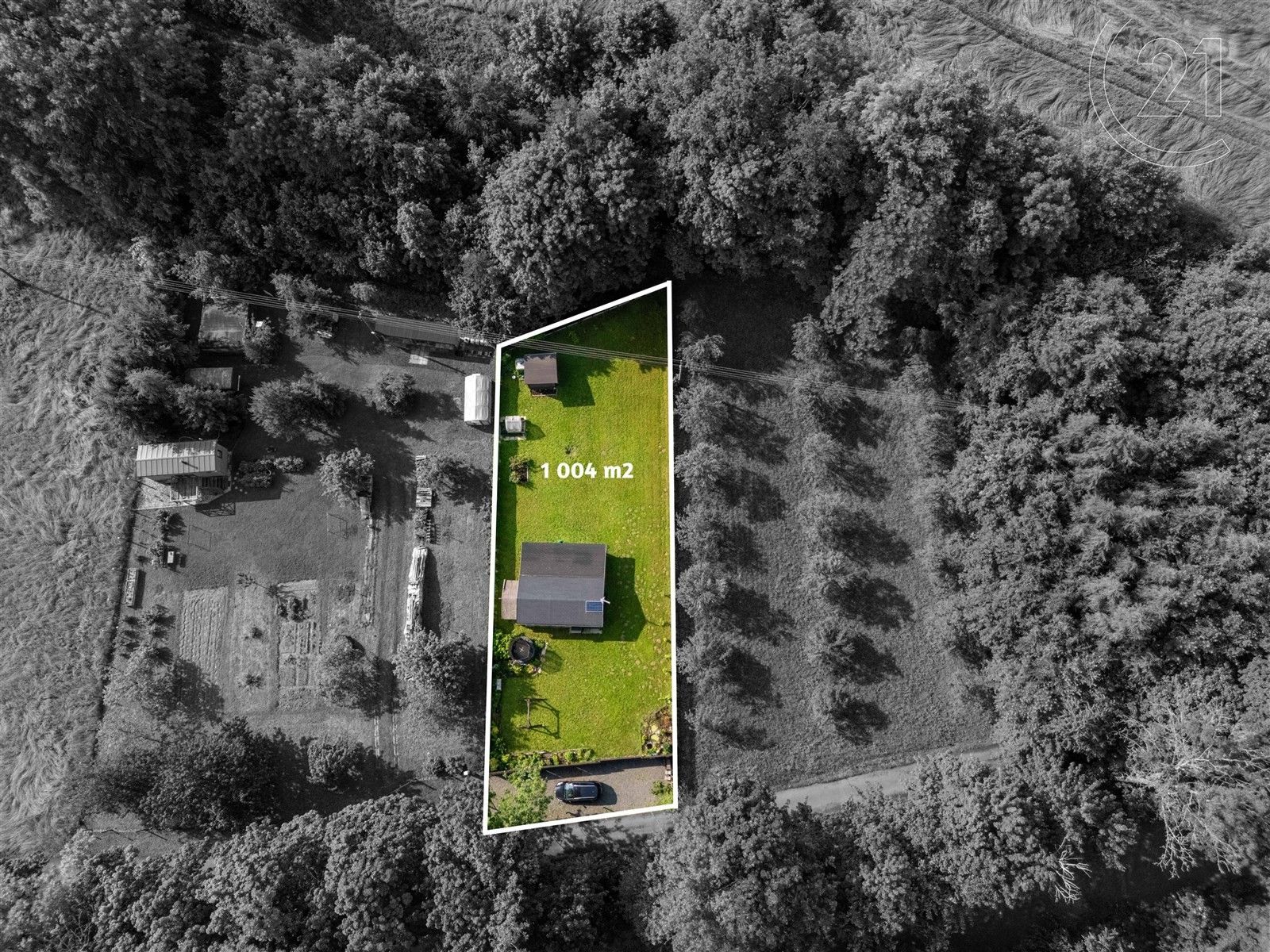 Zahrady, Kelč, 1 004 m²