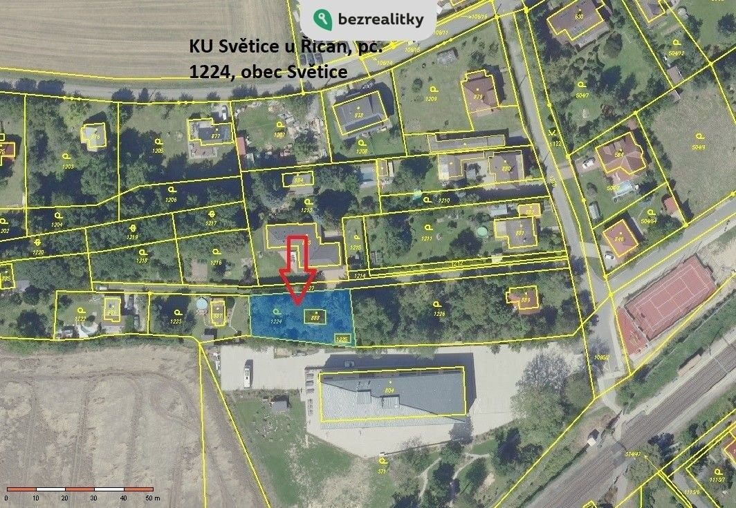 Pozemky pro bydlení, Světice, 573 m²