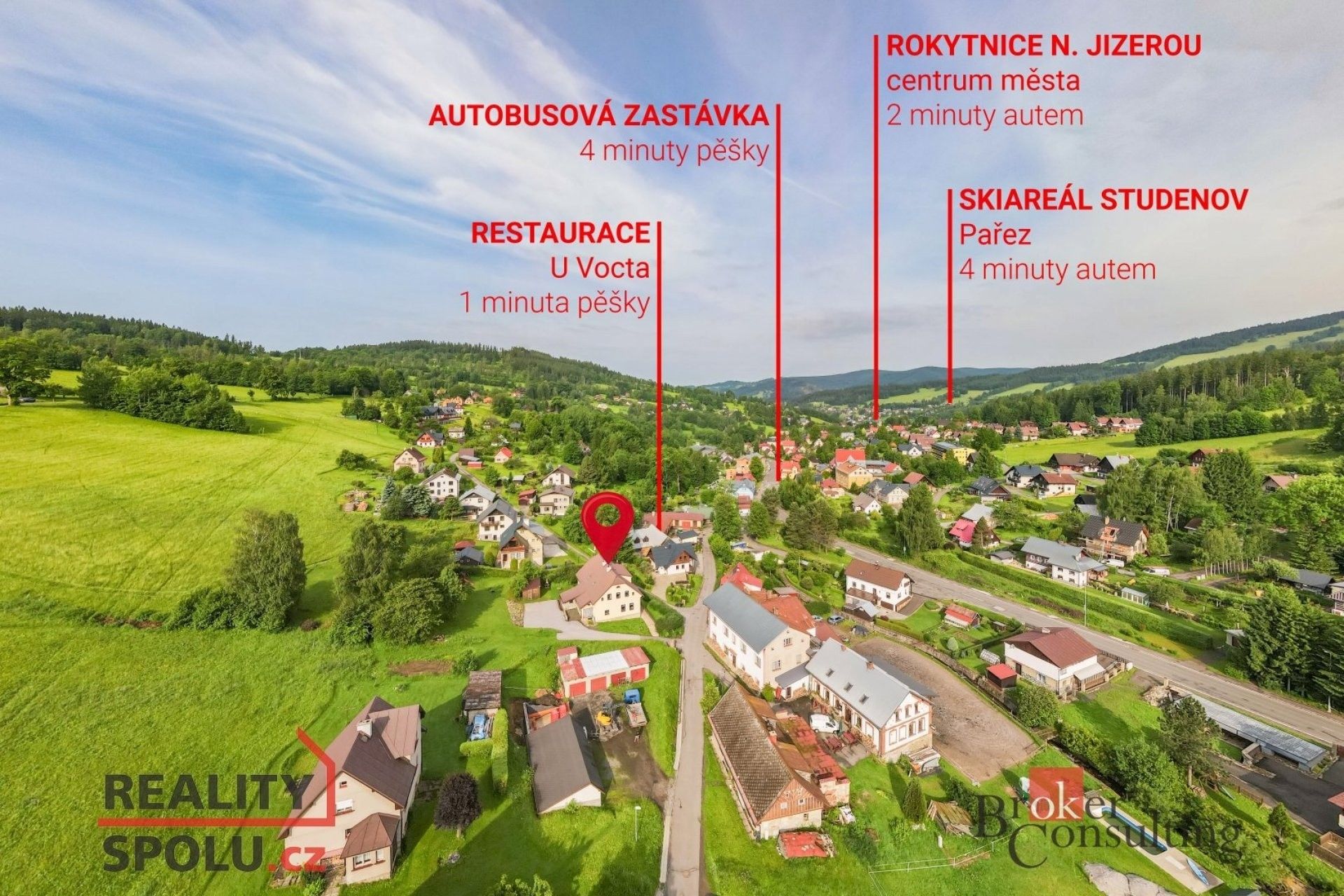 Prodej rodinný dům - Horní Rokytnice, Rokytnice nad Jizerou, 259 m²