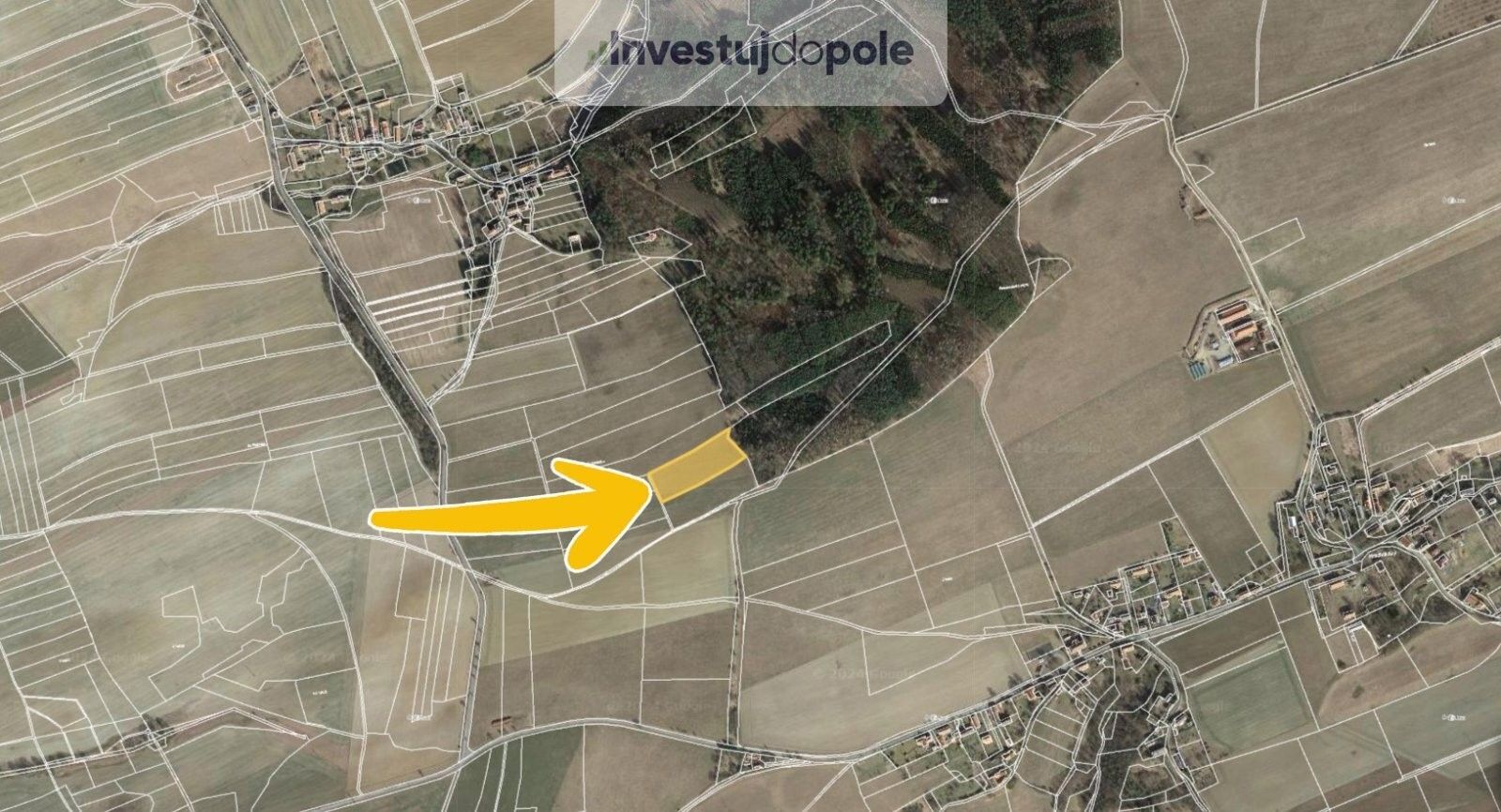 Prodej zemědělský pozemek - Novosedly, Hřebečníky, 6 811 m²