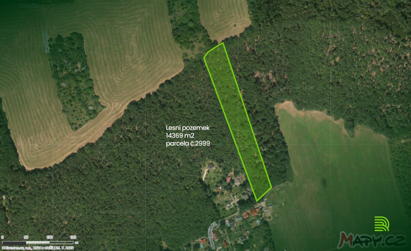 Lesy, Vráž, 14 369 m²