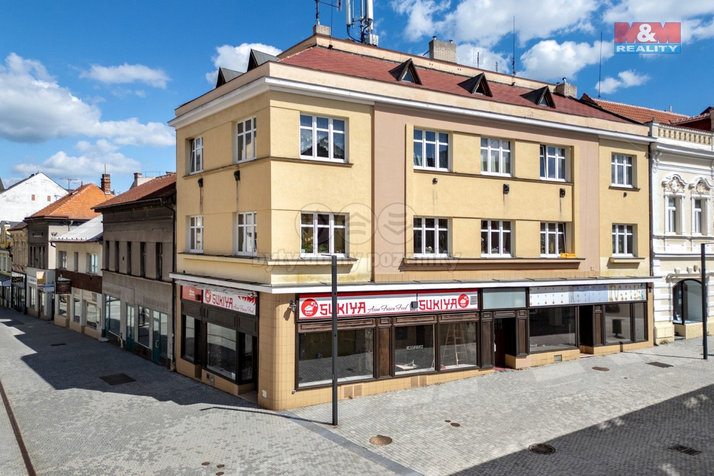 Činžovní domy, Váňova, Kladno, 911 m²