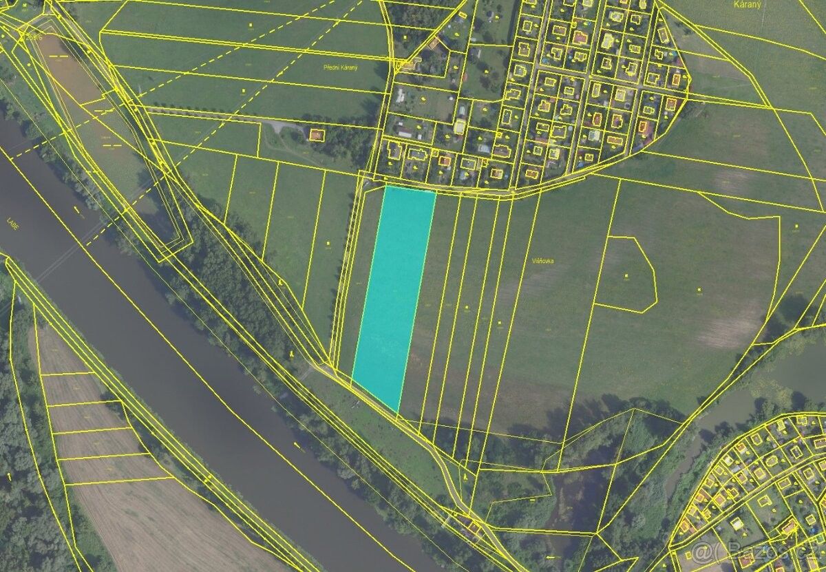 Prodej zemědělský pozemek - Káraný, 250 75, 7 781 m²