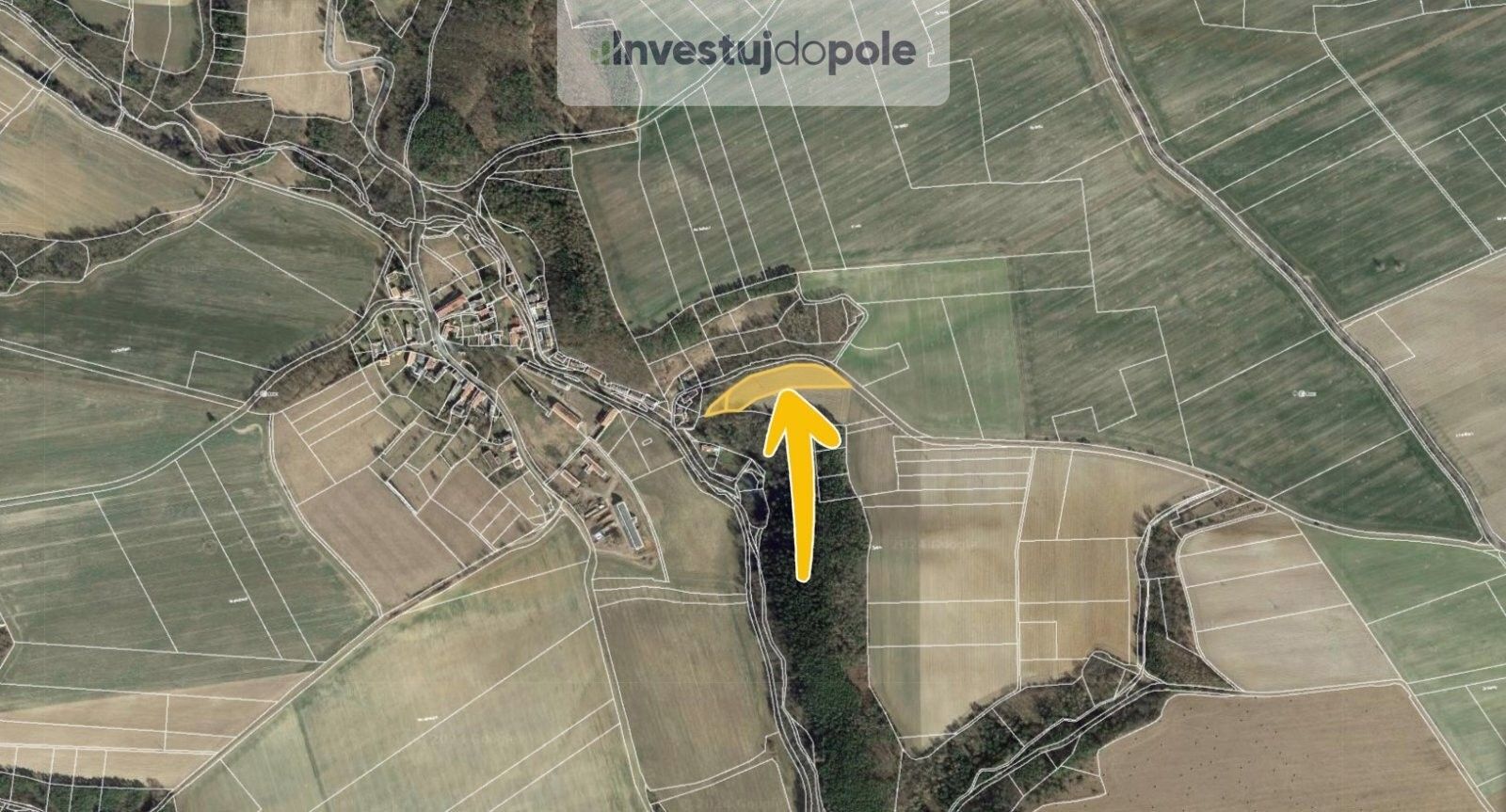Prodej zemědělský pozemek - Tytry, Pavlíkov, 6 316 m²