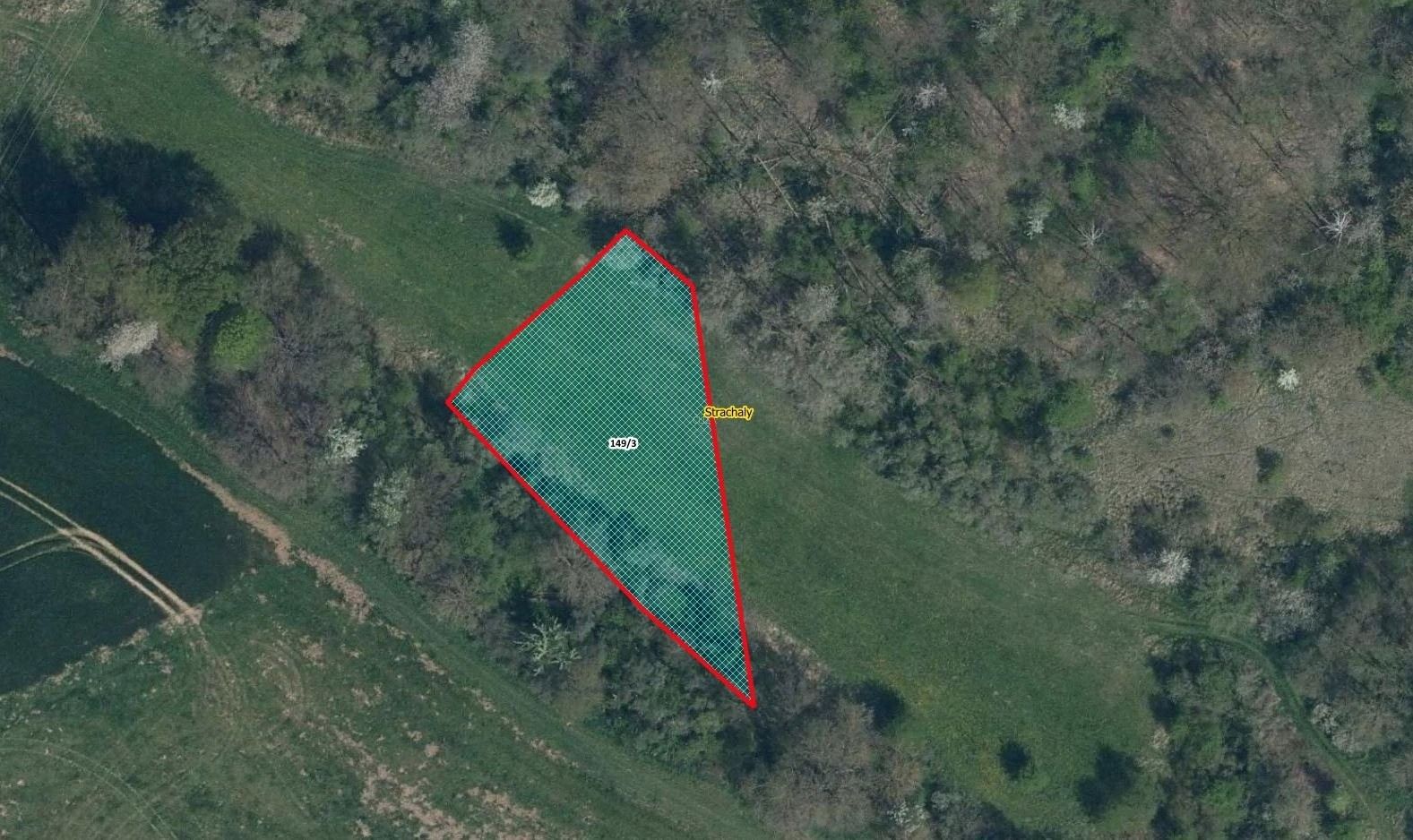 Louky, Strachaly, Snědovice, 1 482 m²