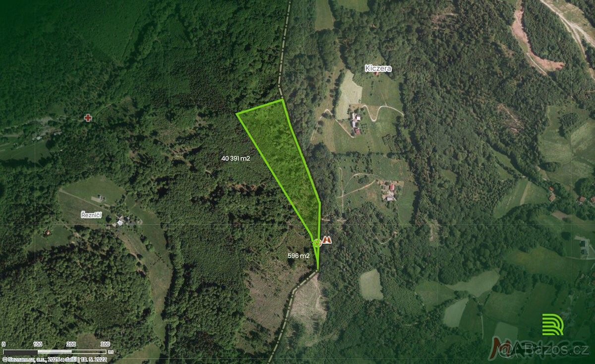 Prodej les - Bystřice nad Olší, 739 95, 40 391 m²