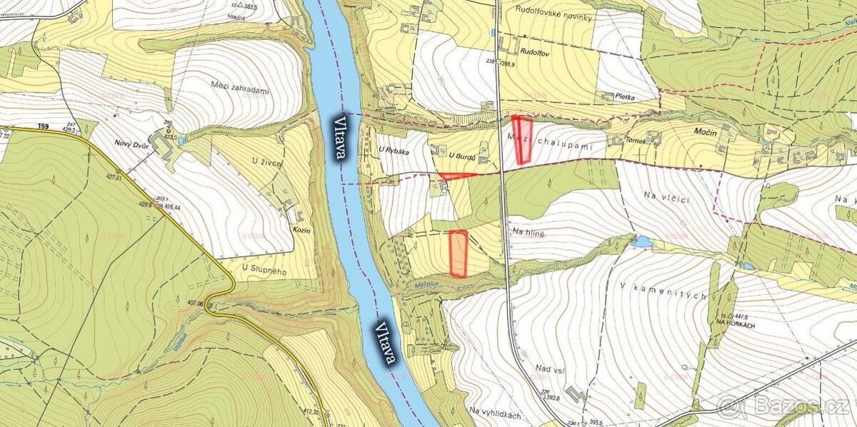 Prodej zemědělský pozemek - Týn nad Vltavou, 375 01, 9 240 m²