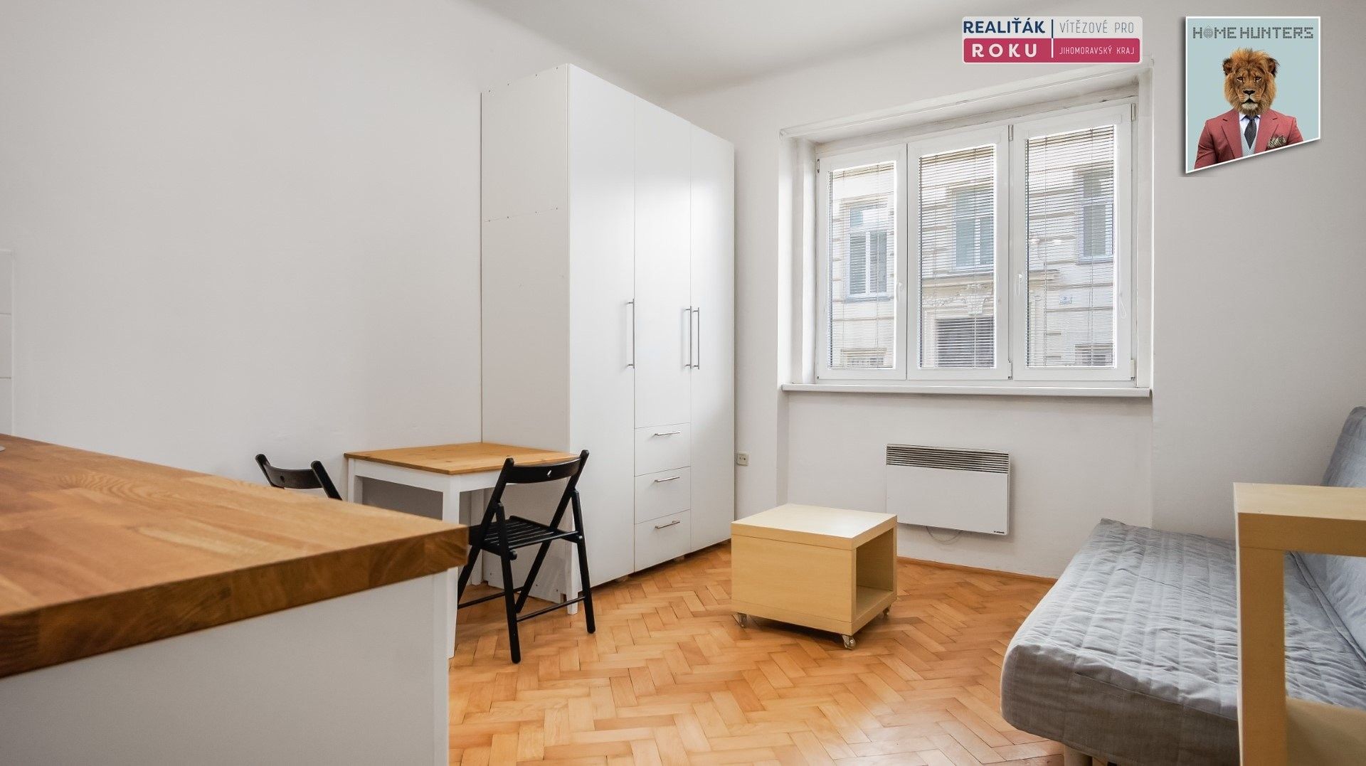 1+kk, Antonínská, Brno, 20 m²