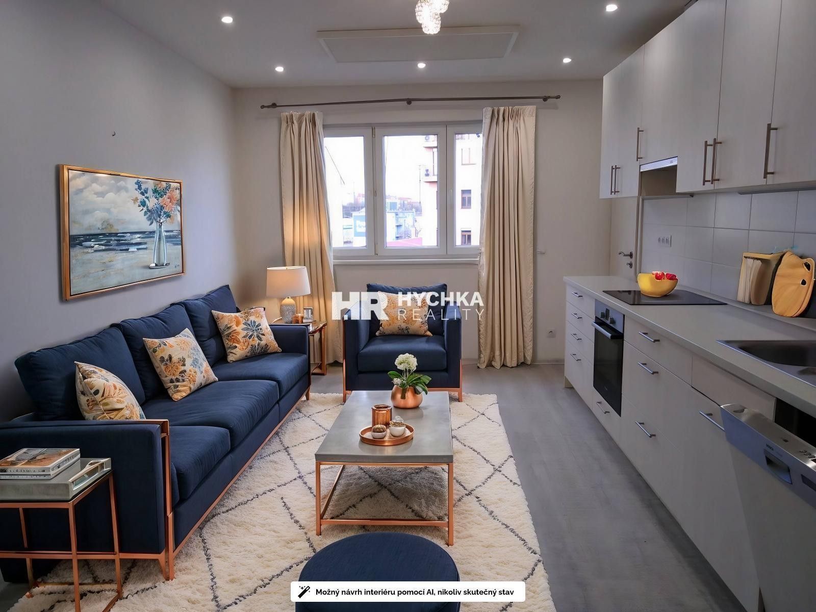 2+kk, Freyova, Praha, 47 m²