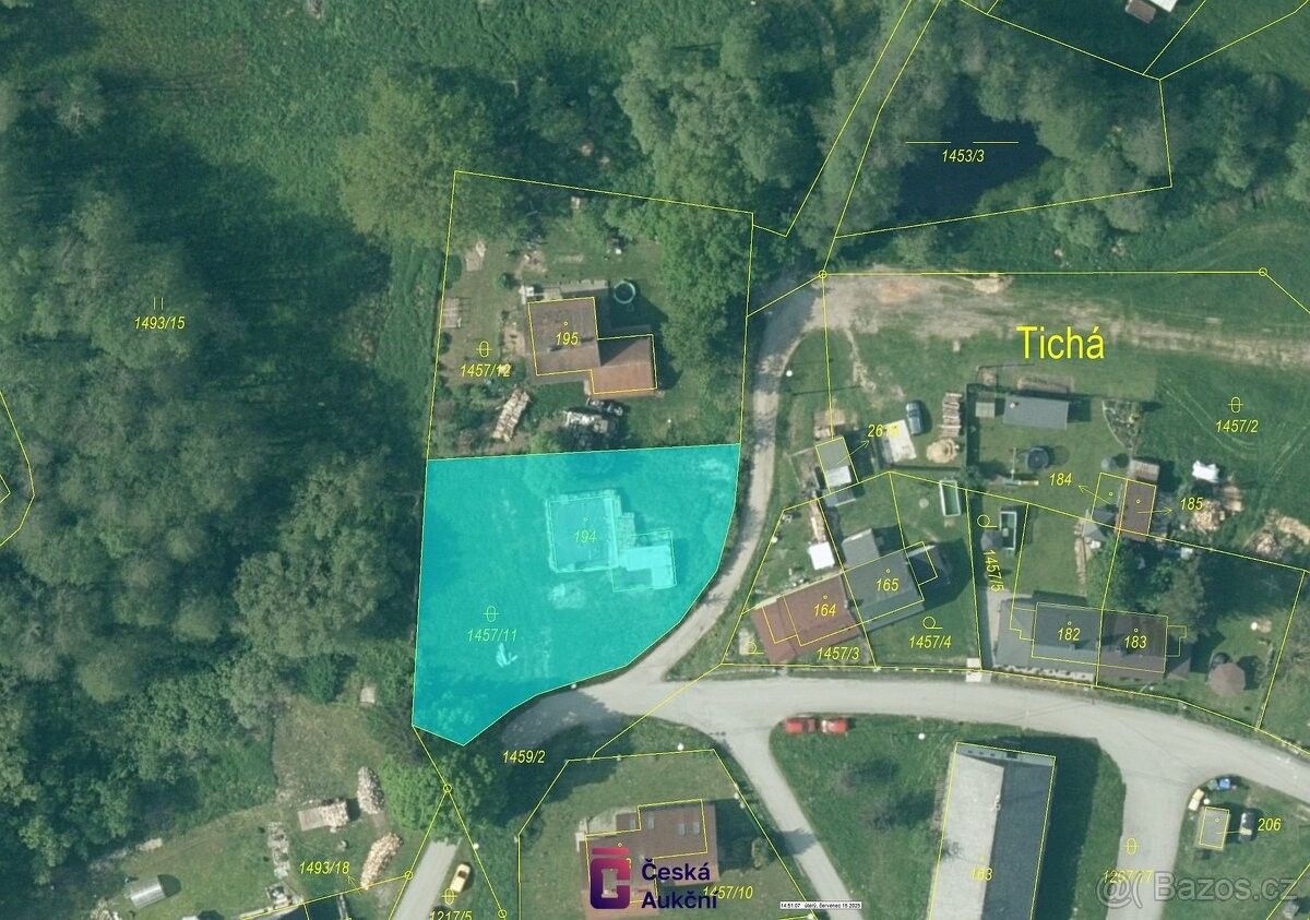 Prodej pozemek pro bydlení - Kaplice, 382 41, 1 239 m²