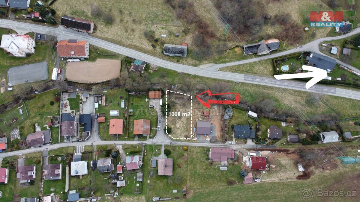 Prodej pozemek pro bydlení - Těchonín, 561 66, 1 008 m²