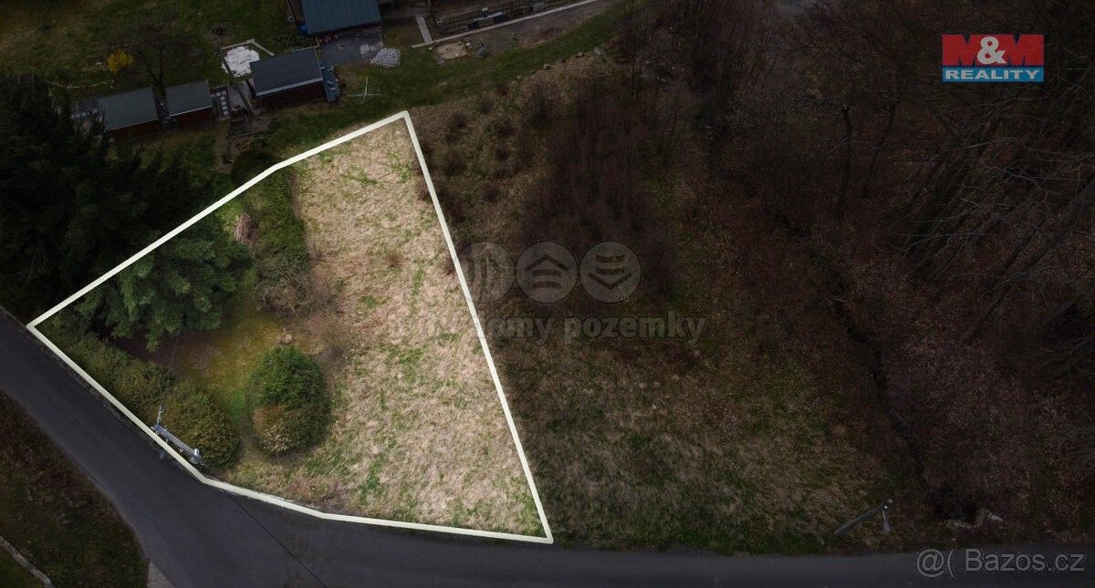 Prodej pozemek pro bydlení - Huť, 468 26, 850 m²