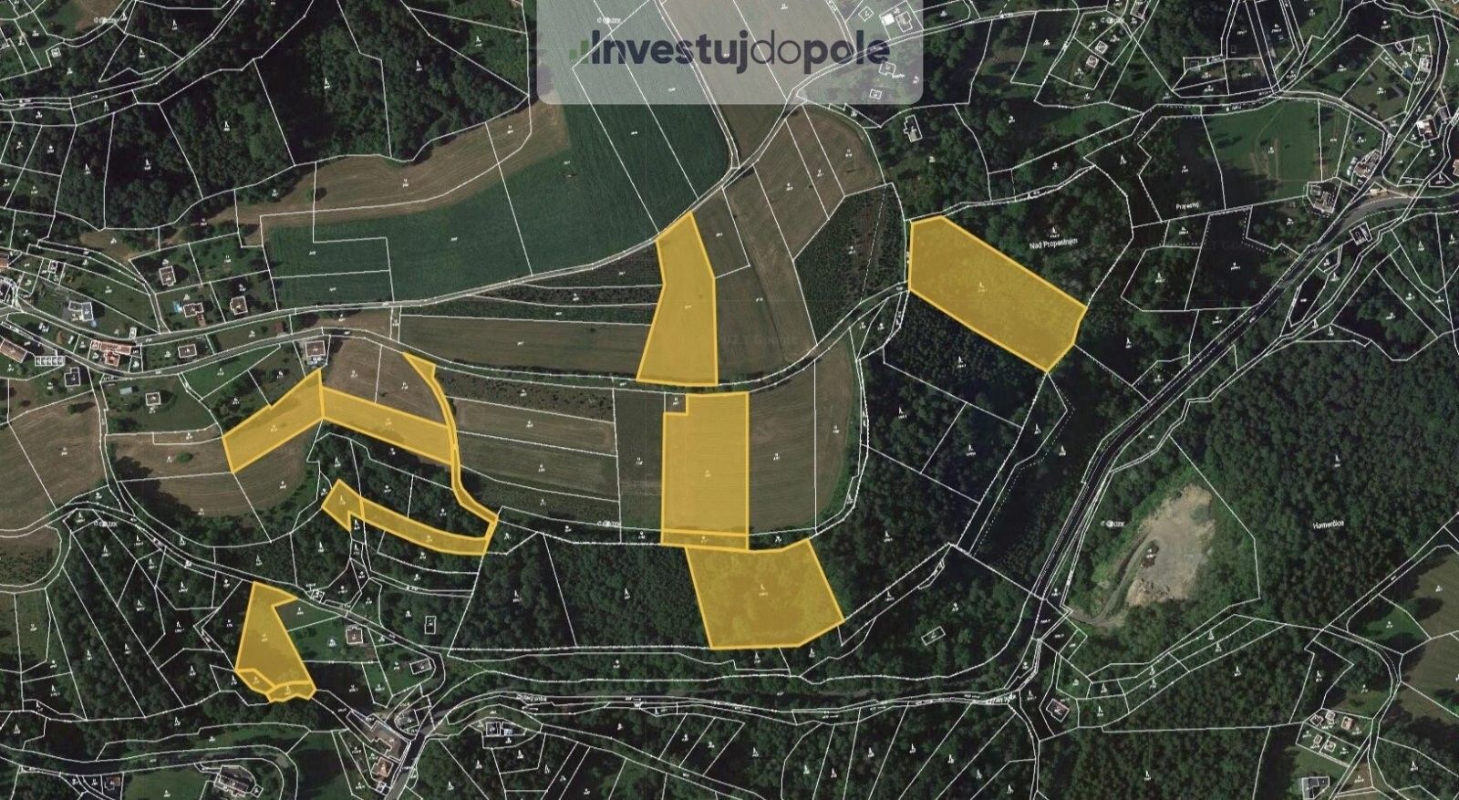 Louky, Vrát, Koberovy, 4 446 m²