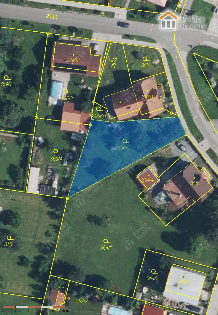 Prodej pozemek pro bydlení - Nerudova, České Meziříčí, 722 m²