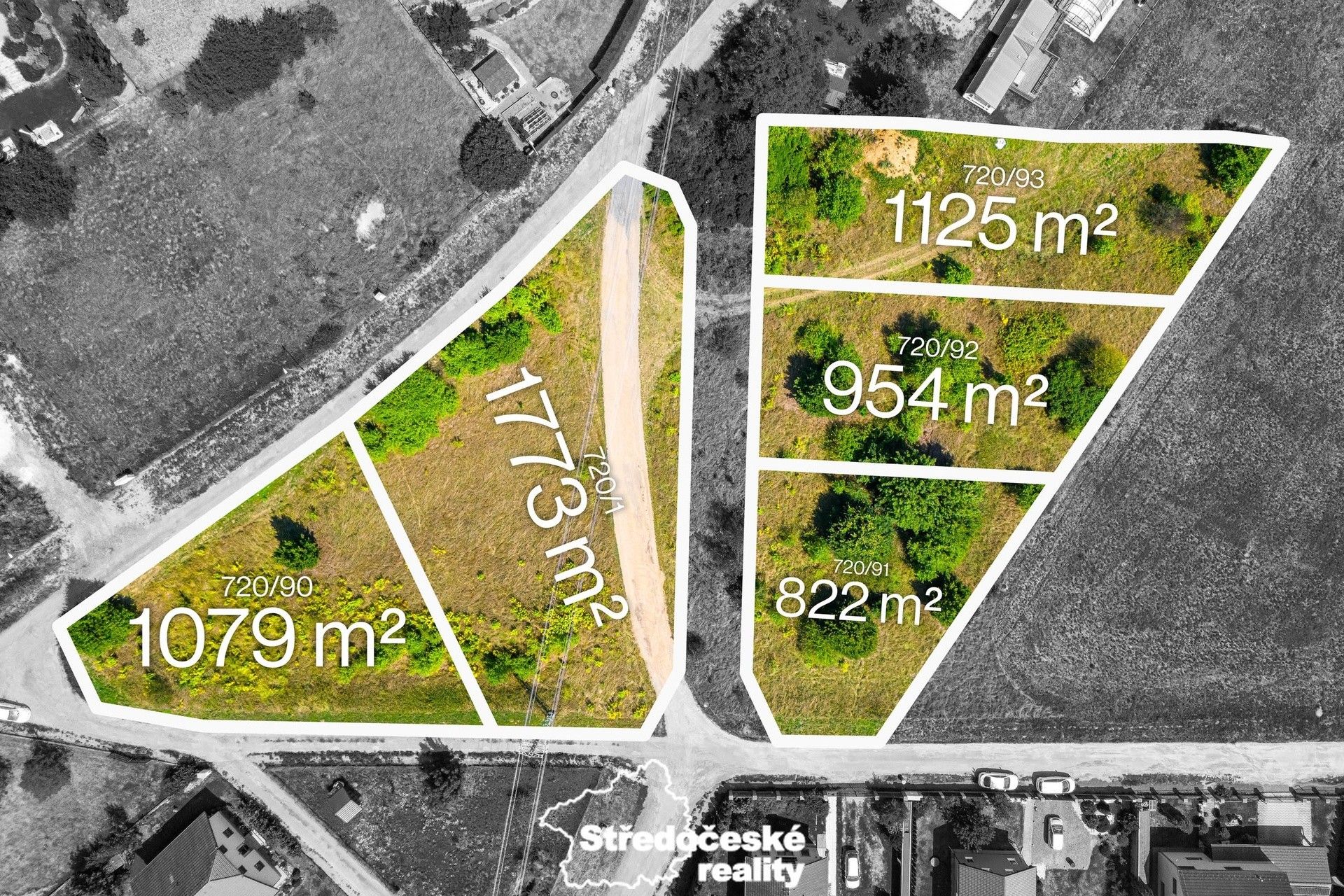 Pozemky pro bydlení, Slunečná, Sázava, 822 m²