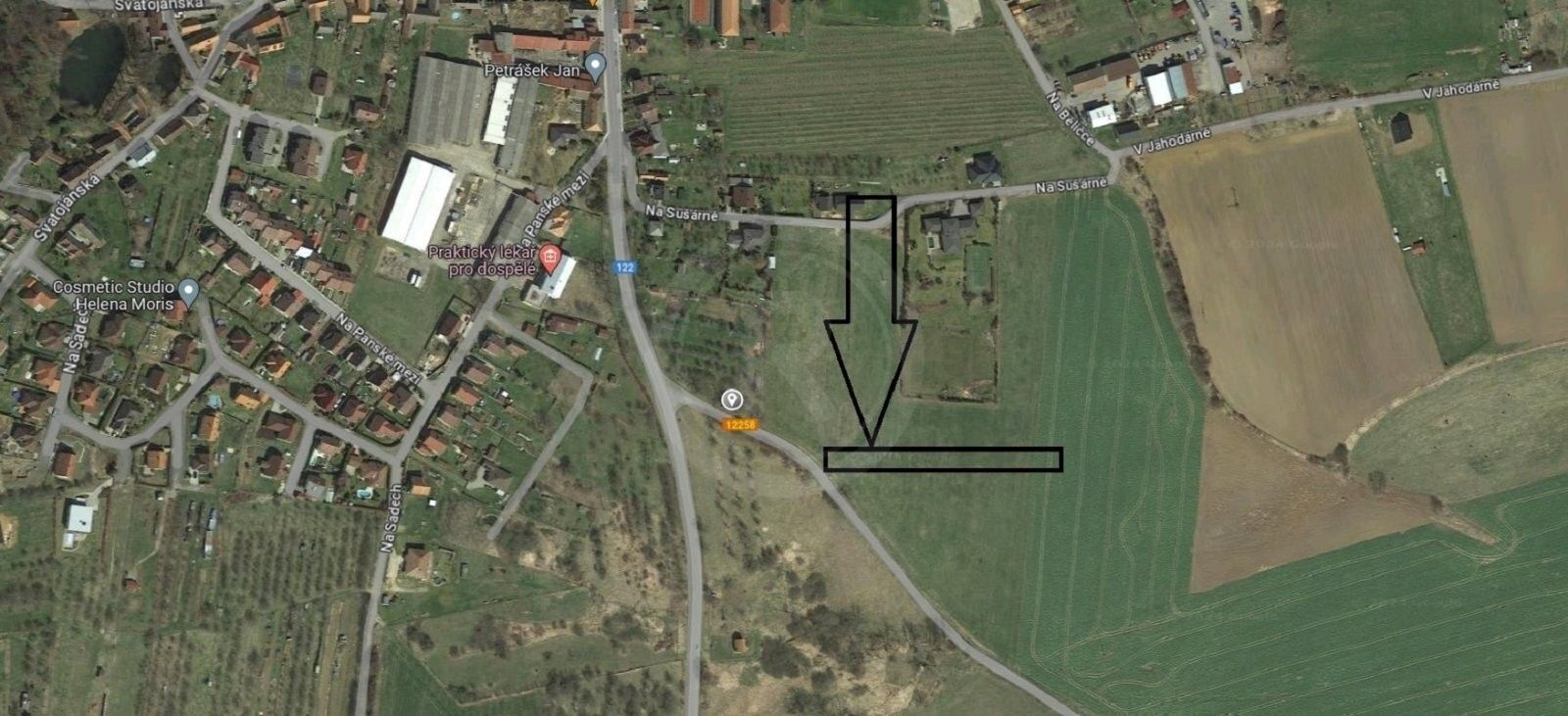Prodej pozemek pro bydlení - Lhenice, 2 483 m²