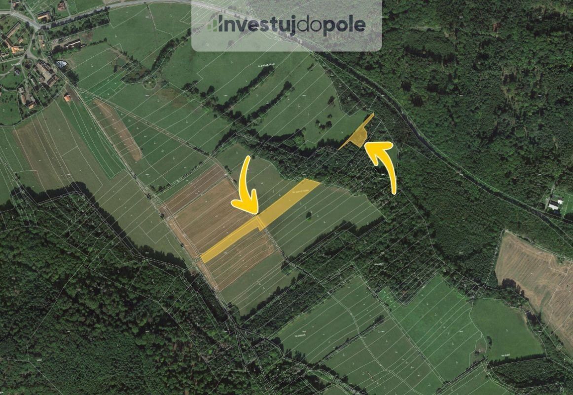 Prodej louka - Chlumská, Ježovy, 11 350 m²