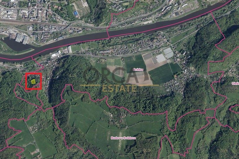Prodej zahrada - Ústí nad Labem, 403 22, 2 146 m²