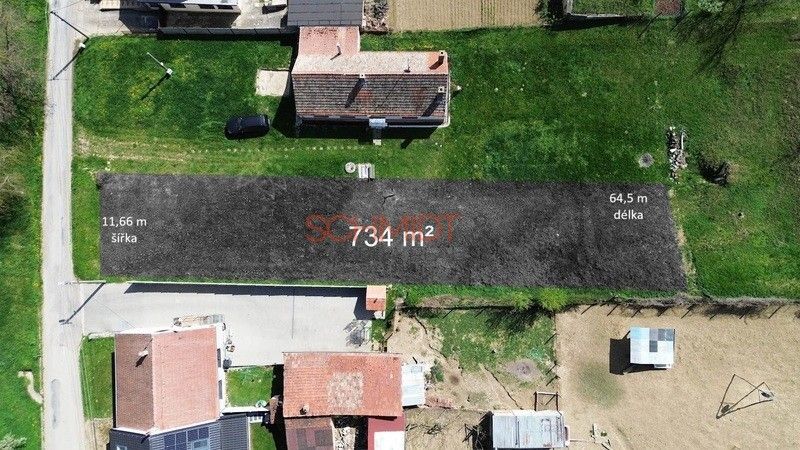 Prodej pozemek pro bydlení - Hustopeče u Brna, 693 01, 734 m²