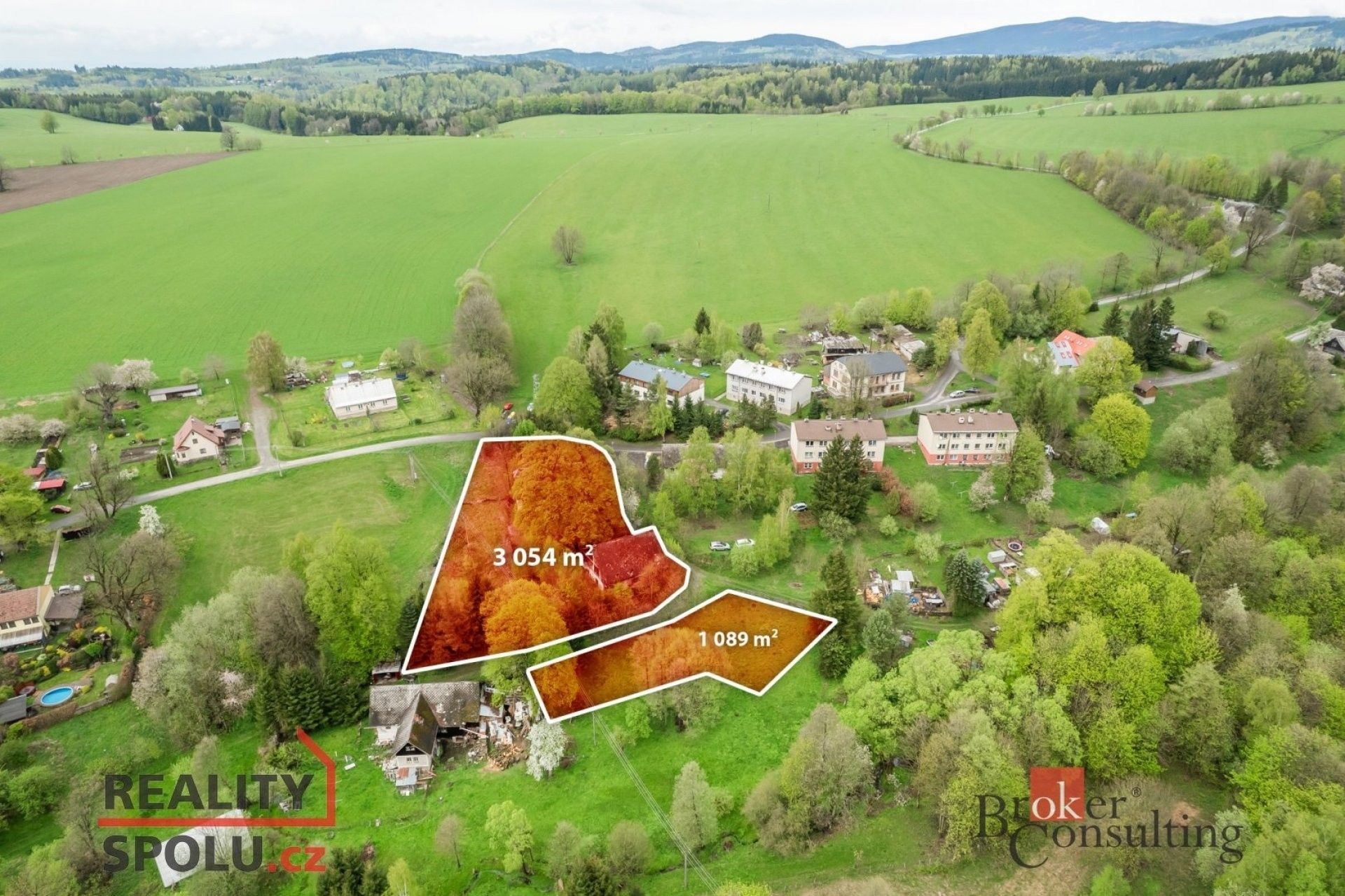 Pozemky pro bydlení, Liberk, 4 143 m²