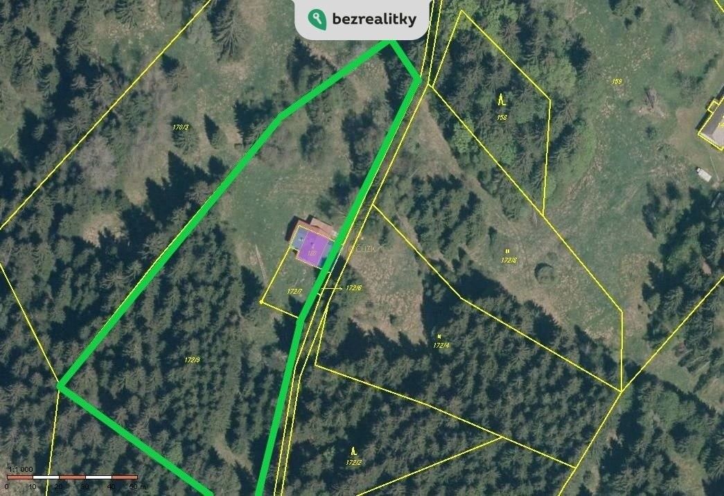 Pozemky pro bydlení, Nové Domky, Loučovice, 9 967 m²