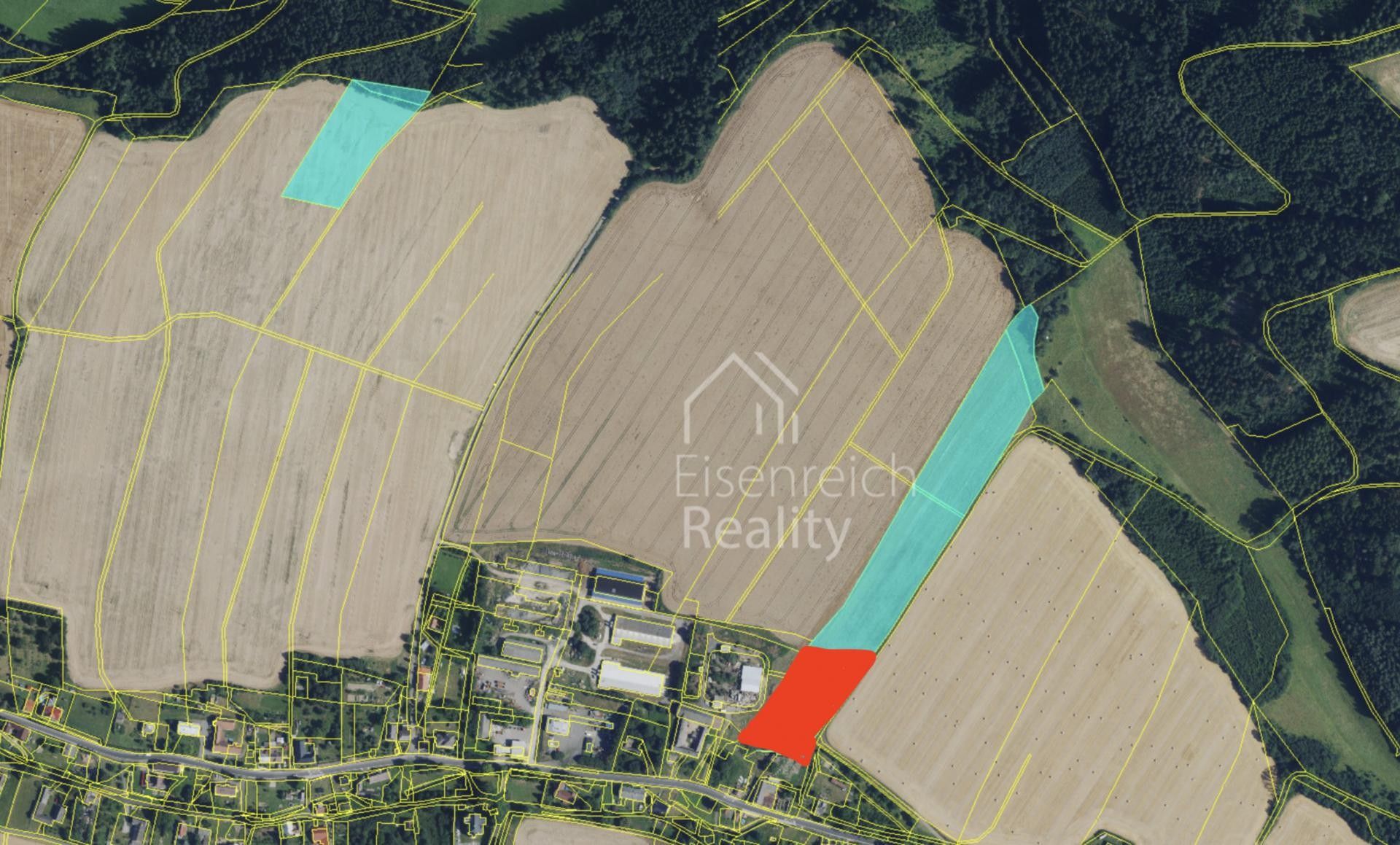 Prodej zemědělský pozemek - Sklené, Svitavy, 62 743 m²