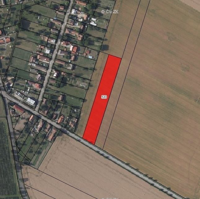 Zemědělské pozemky, Žlunice, 8 419 m²