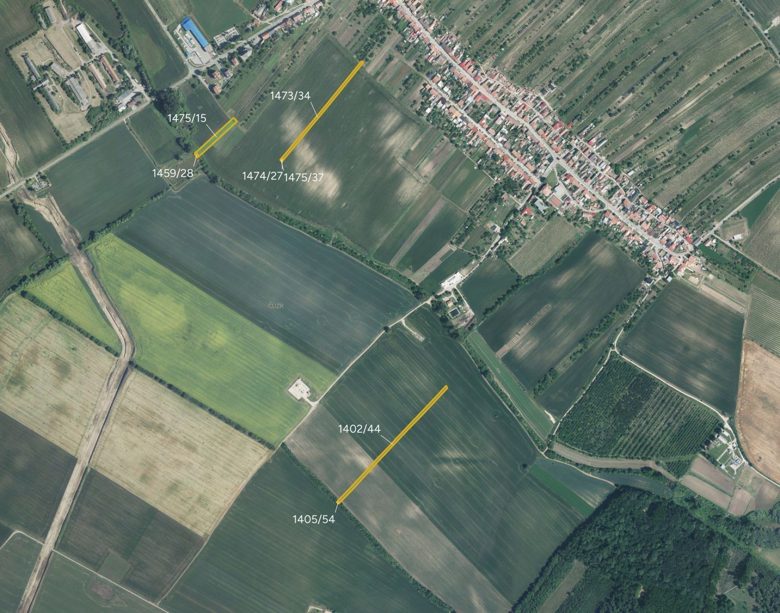 Zemědělské pozemky, Starý Poddvorov, 9 028 m²