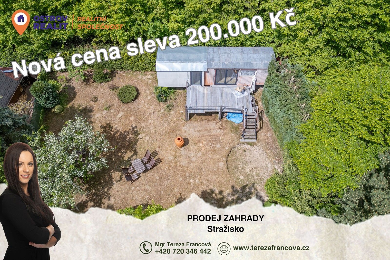 Zahrady, Stražisko, 378 m²