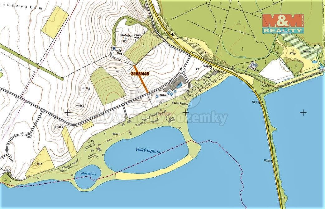 Prodej zahrada - Pasohlávky, 691 22, 1 734 m²