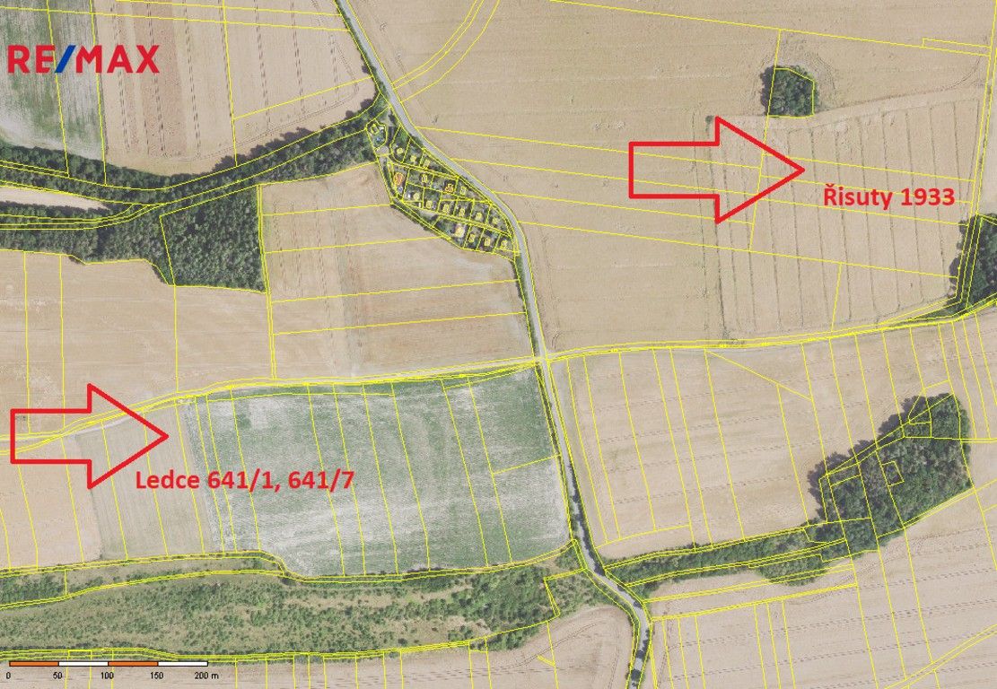 Zemědělské pozemky, Ledce, 10 509 m²