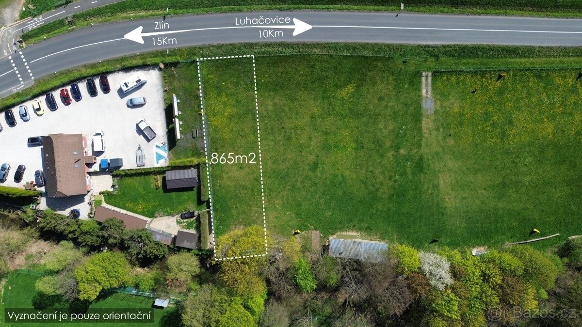 Pozemky pro bydlení, Velký Ořechov, 763 07, 865 m²