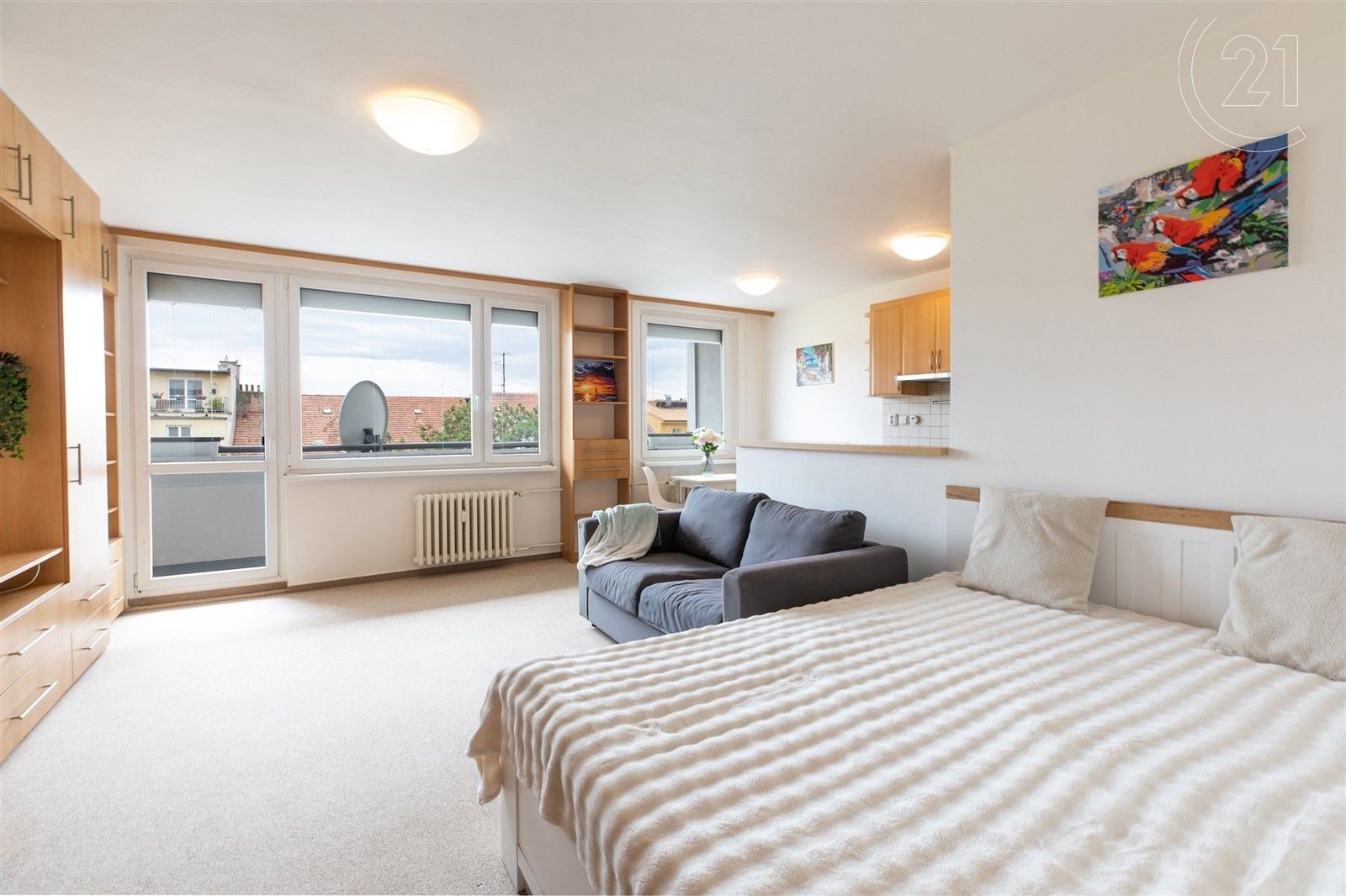 1+kk, Na Pankráci, Praha, 39 m²