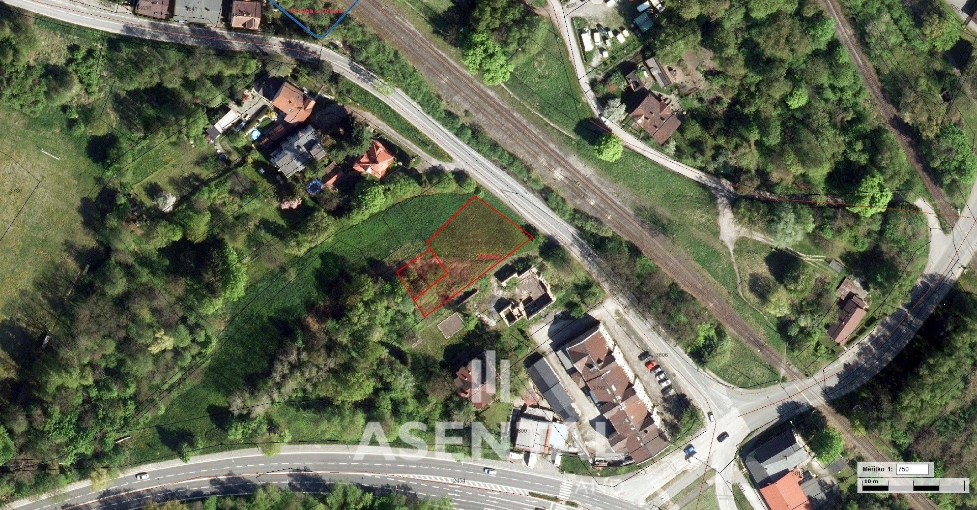 Pozemky pro bydlení, Orlová, 1 104 m²