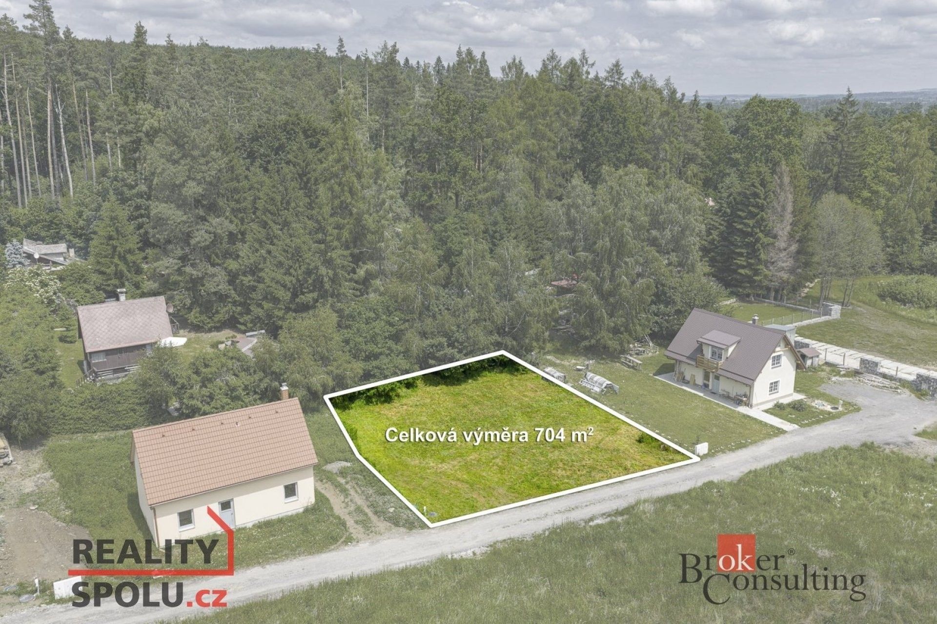 Pozemky pro bydlení, Zborná, Jihlava, 704 m²