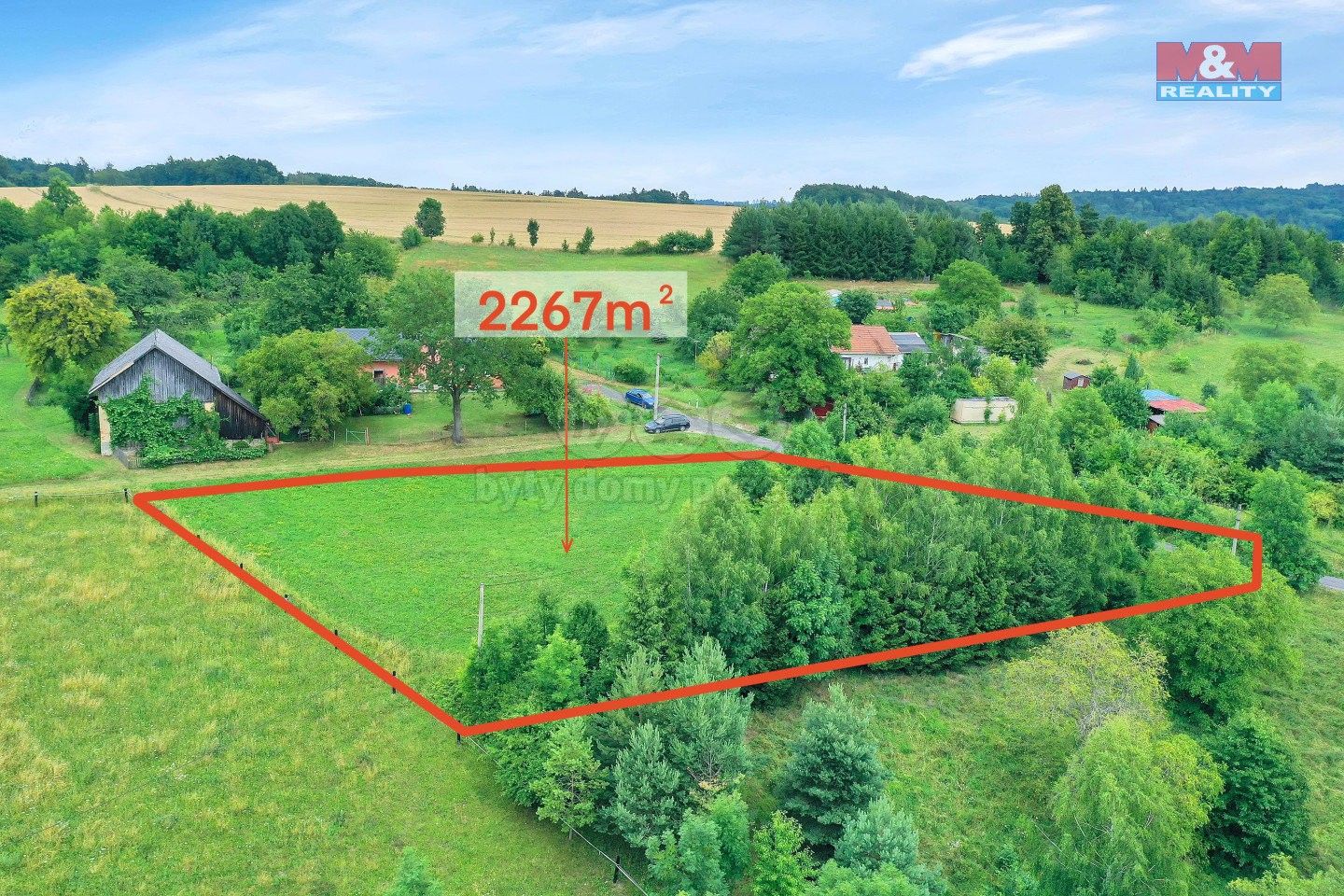 Pozemky pro bydlení, Jivany, Libuň, 2 267 m²