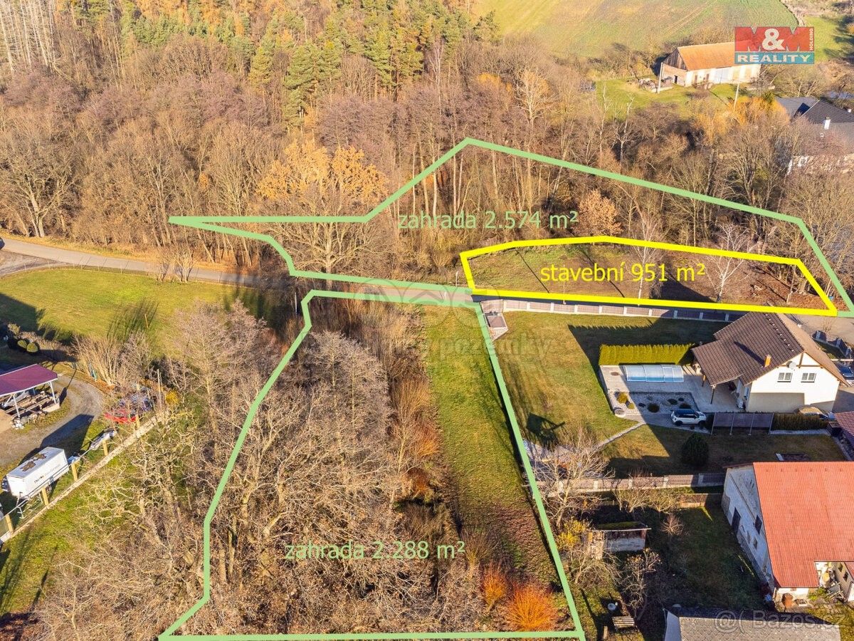 Prodej pozemek pro bydlení - Vrchotovy Janovice, 257 53, 5 813 m²